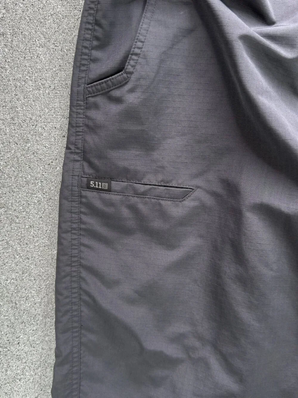 5.11 Tactical Fast-Tac Urban Pants 74461 Men's 34x30 Ripstop CCW EDC Work Gray